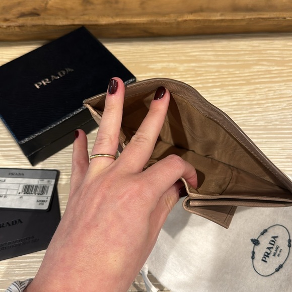 Prada Small Saffiano Leather Wallet - Picture 4 of 5